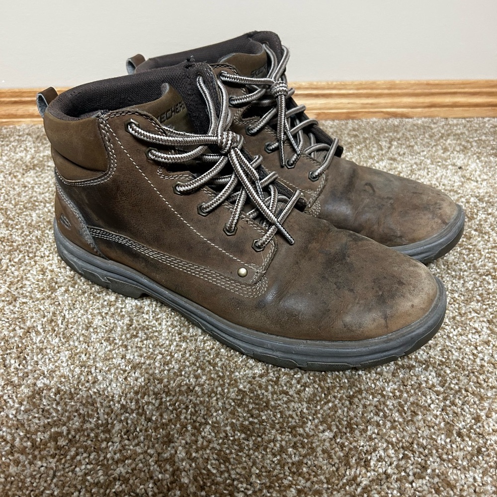 Skechers Leather Boots